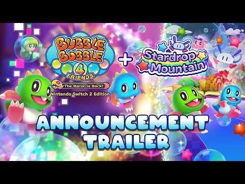 Bubble Bobble 4 Friends is Getting a Switch 2 Cartridge Release