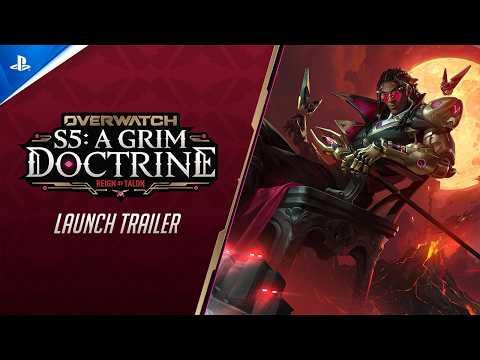 Overwatch 2: Season 5 'Grim Doctrine' Launches with Solo Leveling and Regional Drama