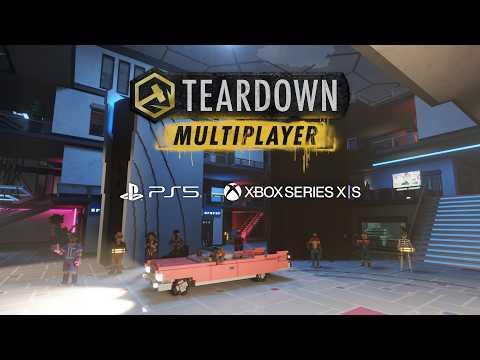 Teardown Console Update Adds Free Multiplayer and Co-op Chaos