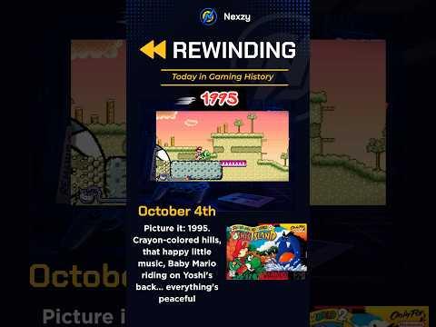 Yoshi's Island: The Game Where a Dino Carries Baby Mario