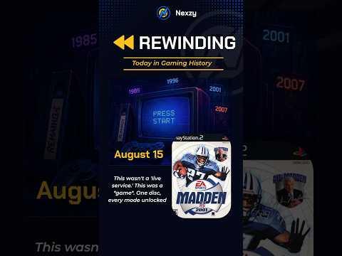 Madden NFL 2001: The Game That Shocks Modern Gamers