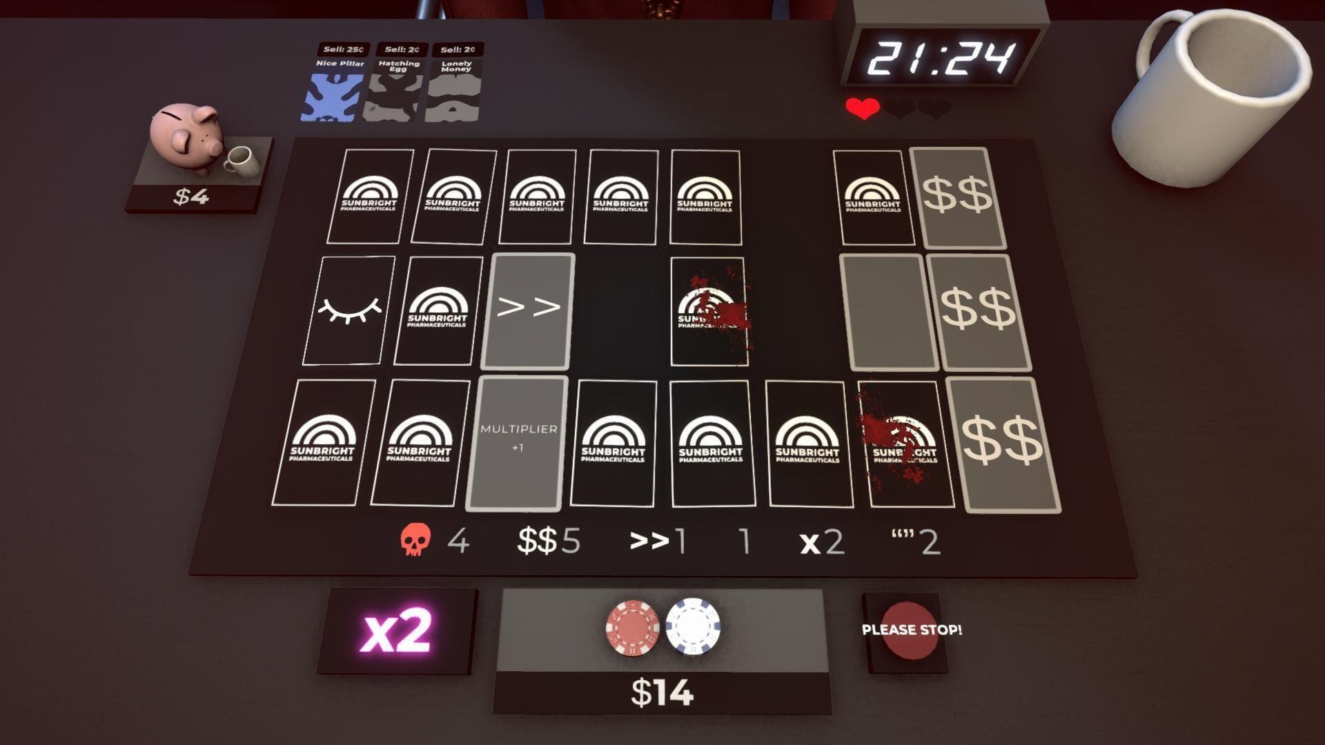 Mr Magpie's Harmless Card Game screenshot 1