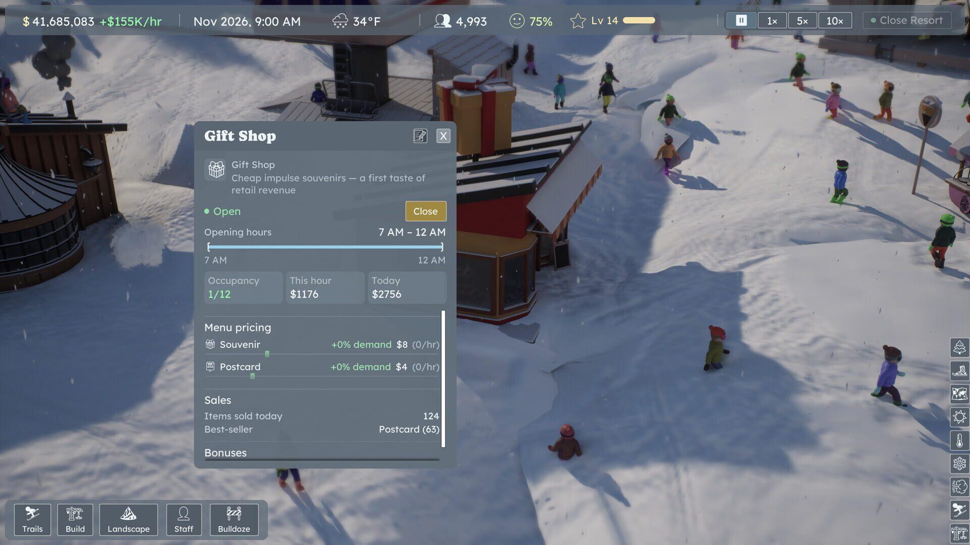 Ski-E-O! Ski Resort Tycoon screenshot 4
