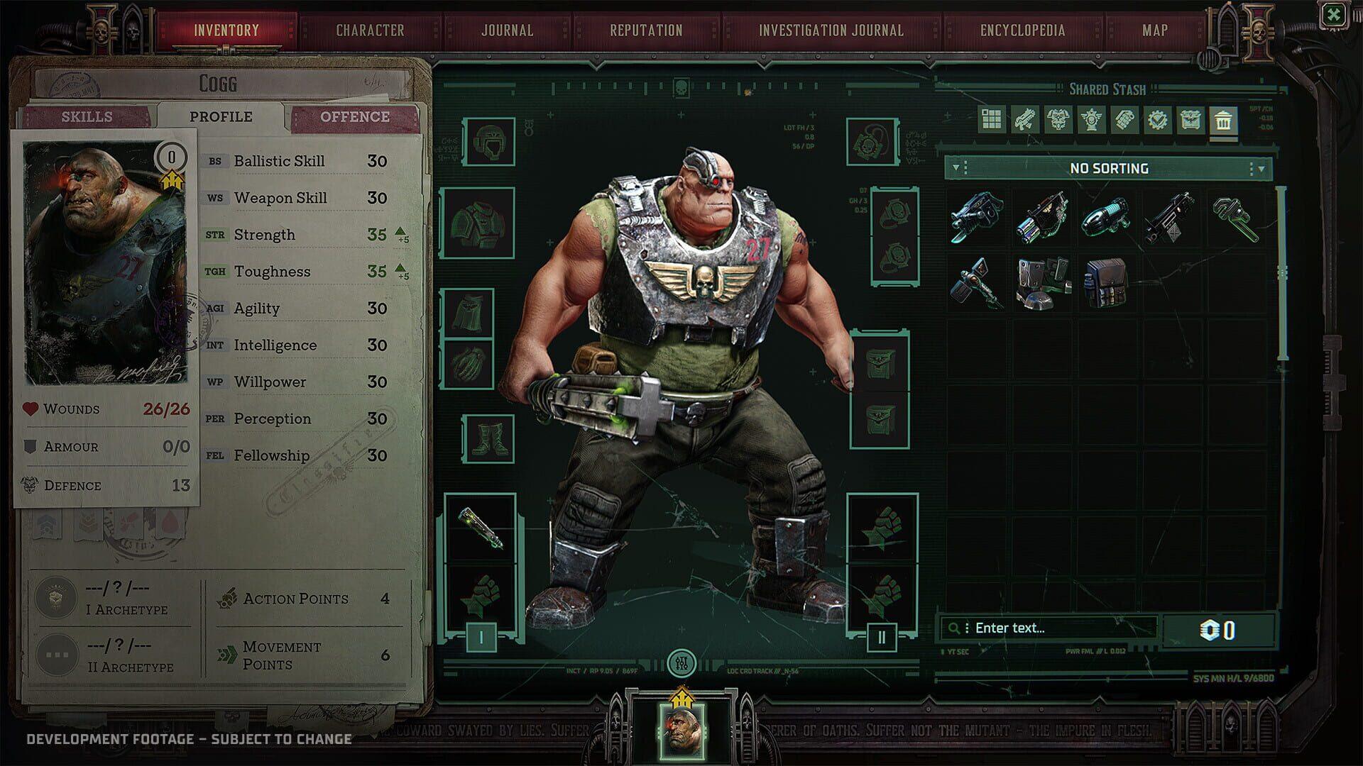 Warhammer 40,000: Dark Heresy screenshot 2