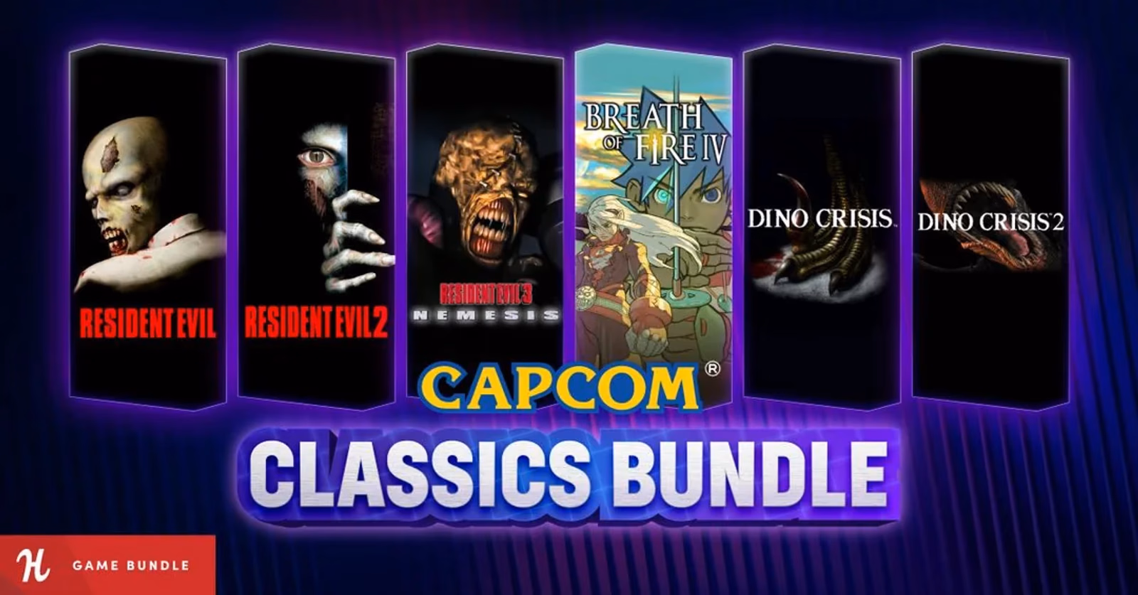 Capcom Classics Bundle: Resident Evil and Dino Crisis Go Retro on Humble Bundle
