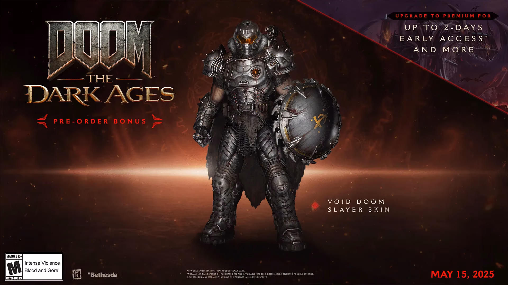 Pre-Order Deal: DOOM: The Dark Ages Premium Upgrade is 67% Off