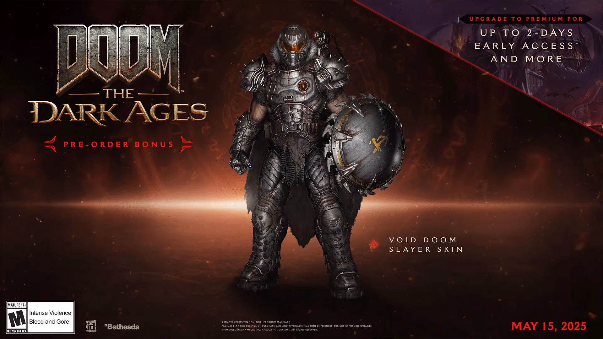 Pre-Order Deal: DOOM: The Dark Ages Premium Upgrade is 67% Off