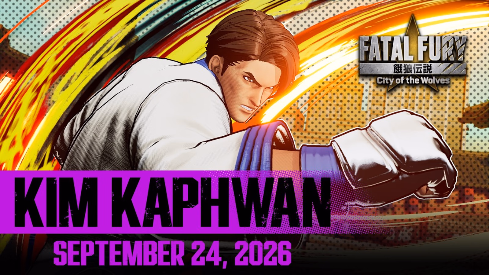 Fatal Fury: City of the Wolves Sets Kim Kaphwan DLC Release Date