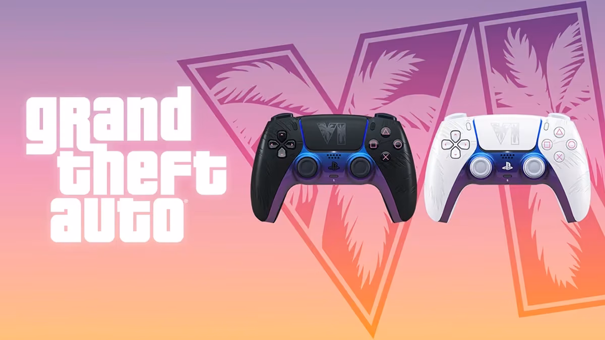 Sony Reveals Two Limited-Edition GTA 6 PS5 Controllers