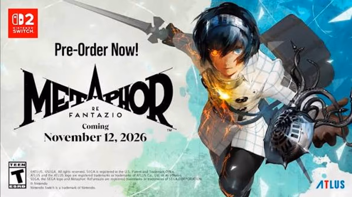 Metaphor: ReFantazio: Atlus Opens Pre-Orders for Nintendo's Next Console