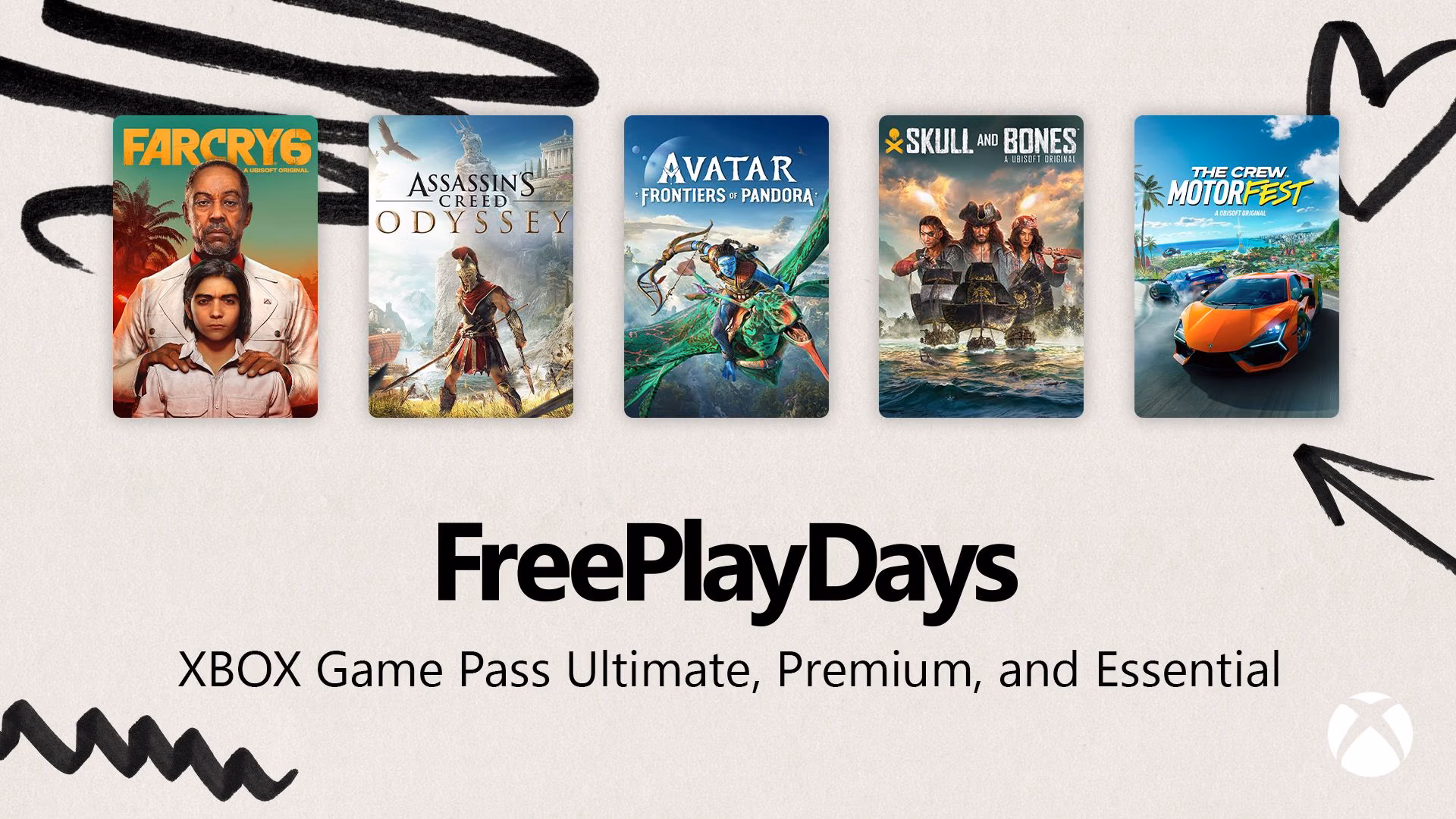 Xbox Free Play Days: Five Ubisoft Games Go Free for the Weekend