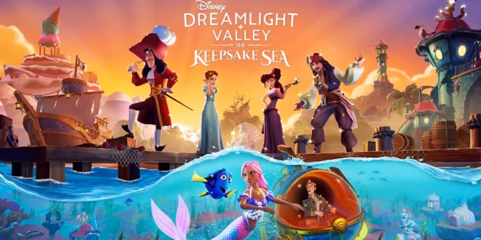 Disney Dreamlight Valley Outlines 'The Keepsake Sea' Expansion Launching November 18