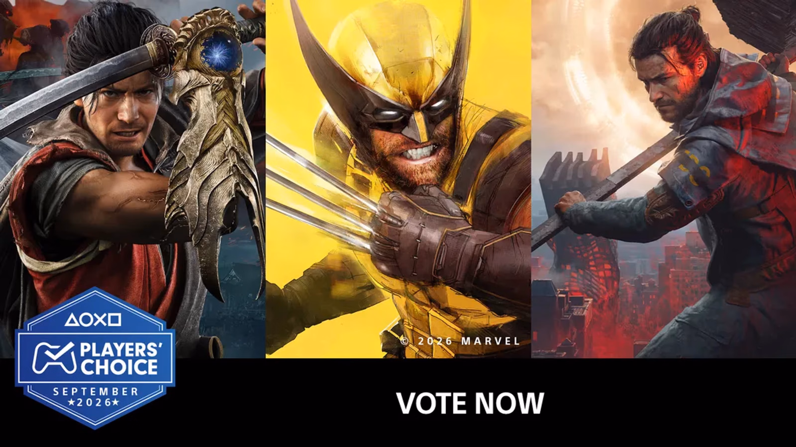 PlayStation Players’ Choice: Sony Opens Voting for September’s Best Game