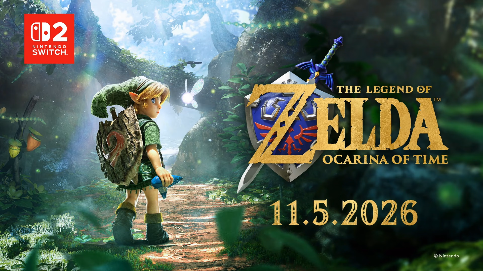Ocarina of Time Remake Set for Switch 2 With Modern Controls