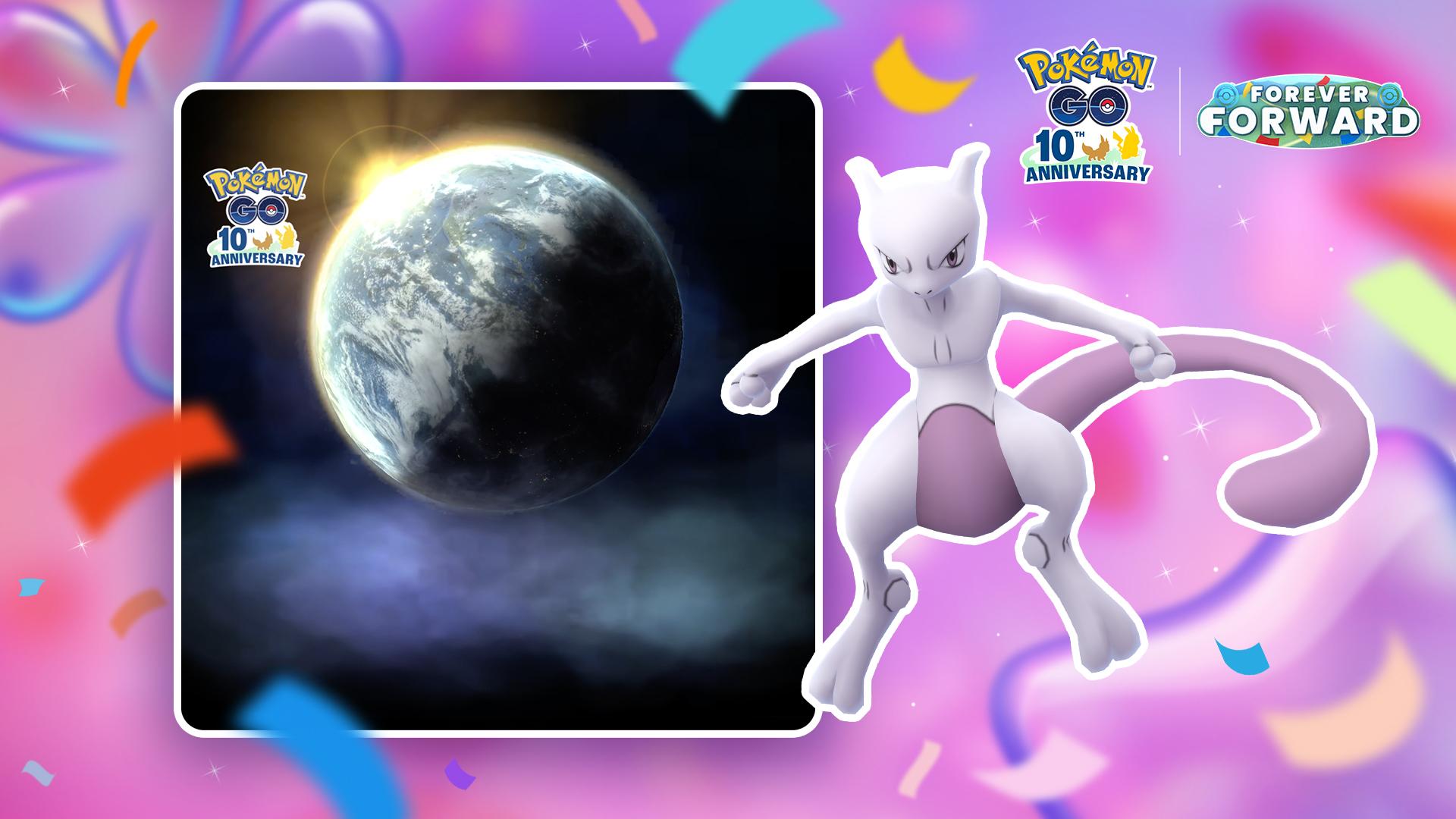 Mewtwo Returns in New Pokémon GO 10th Anniversary Event