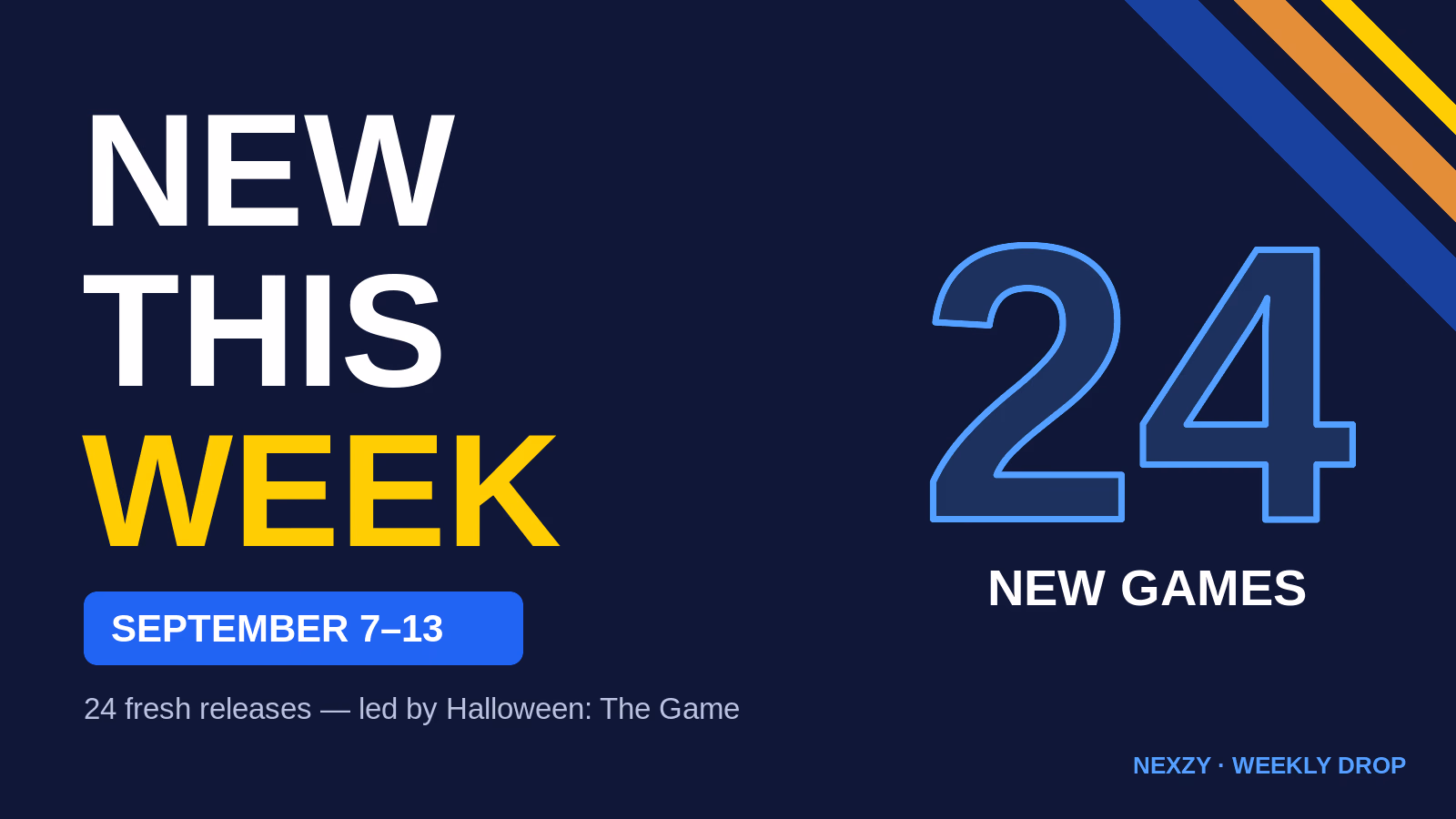 Games Out This Week — 9/7–9/13