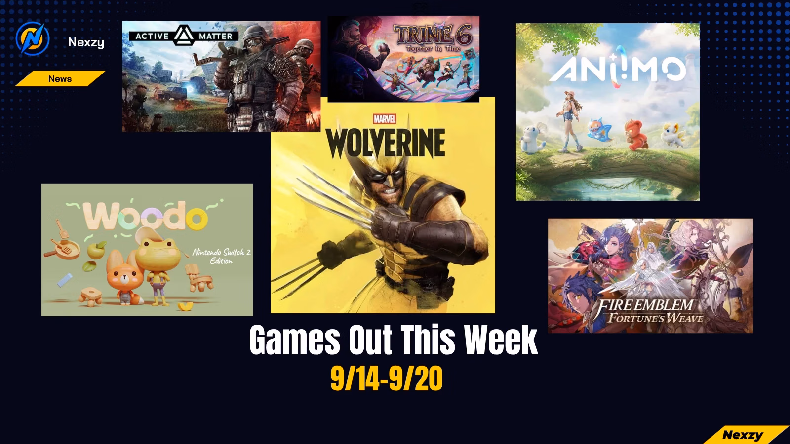 Games Out This Week — 9/14–9/20