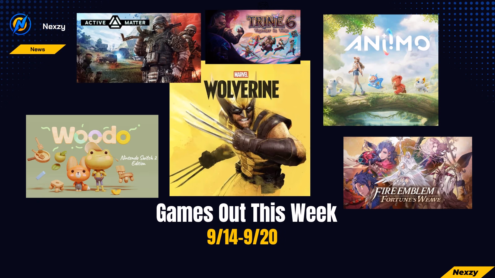 Games Out This Week — 9/14–9/20