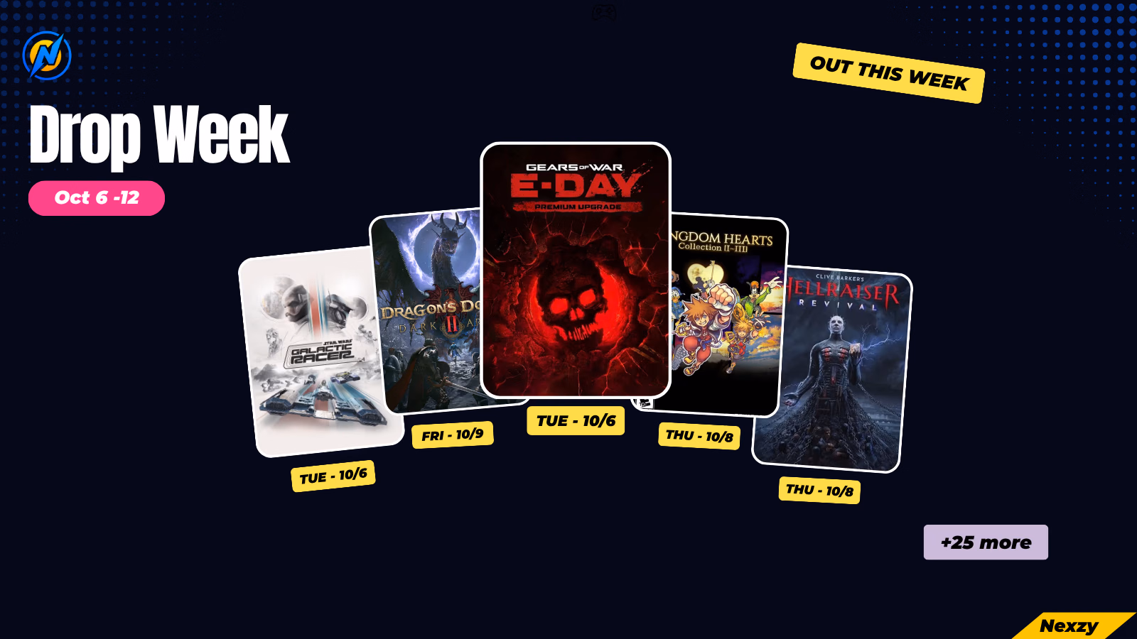Games Out This Week — 10/5–10/11
