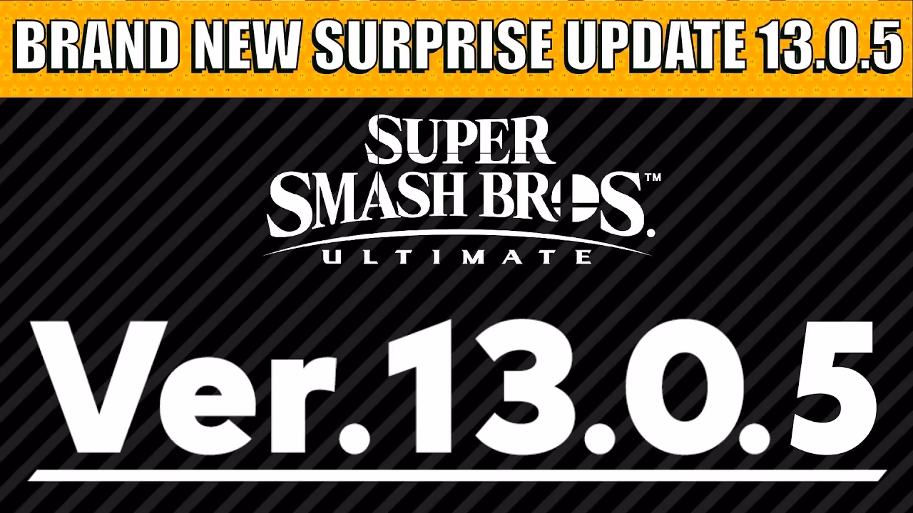 Super Smash Bros. Ultimate Gets Surprise Ver. 13.0.5 Patch