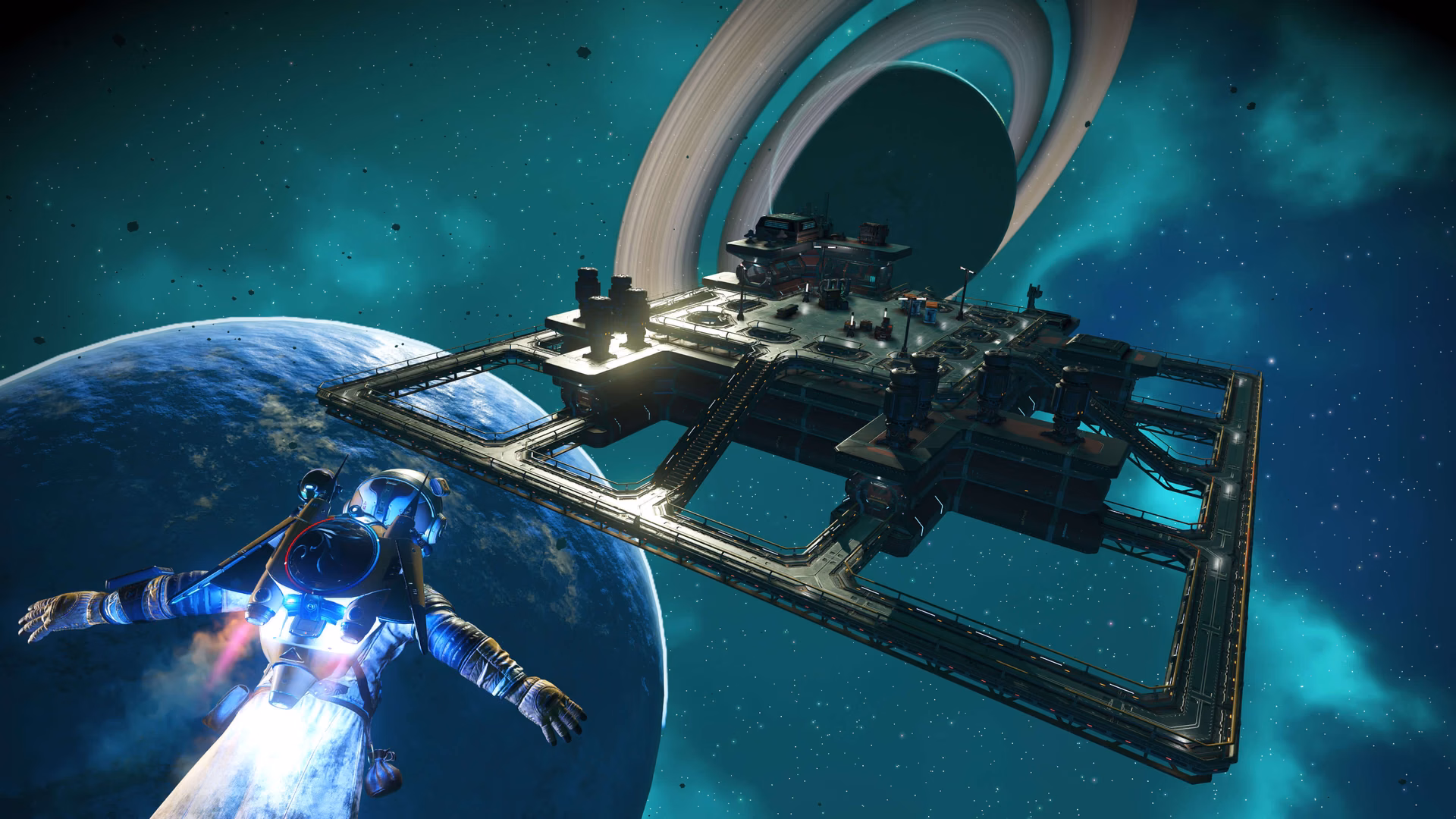 No Man's Sky Cosmos Update Grants Space Station Ownership and Orbital Bases