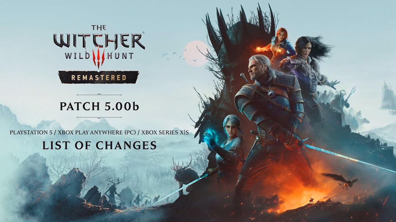 The Witcher 3: CD Projekt Red Rolls Out Remaster Hotfix to Save Geralt's Frame Rate