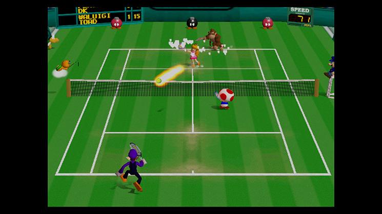 Mario Tennis screenshot 2