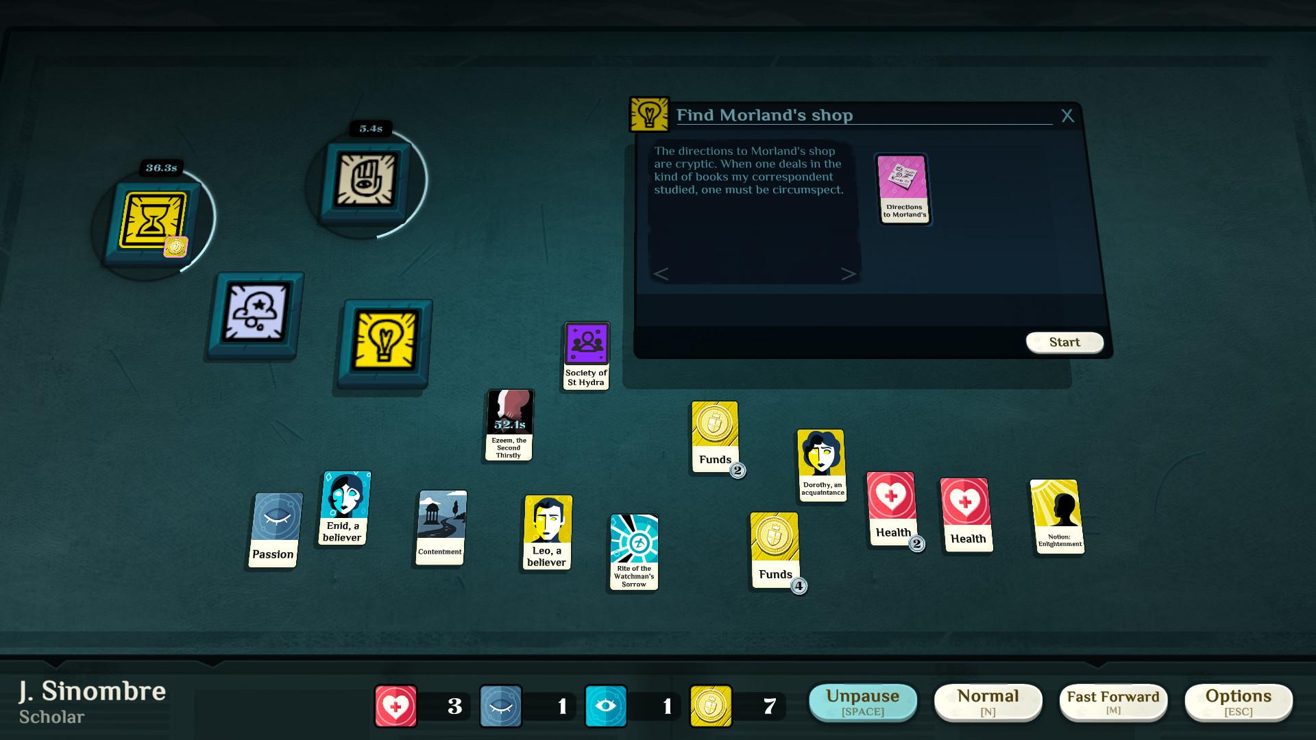 Cultist Simulator screenshot 4