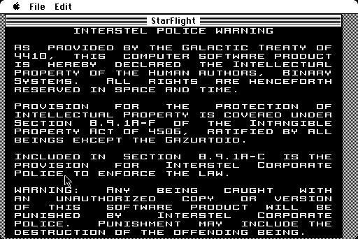 Starflight