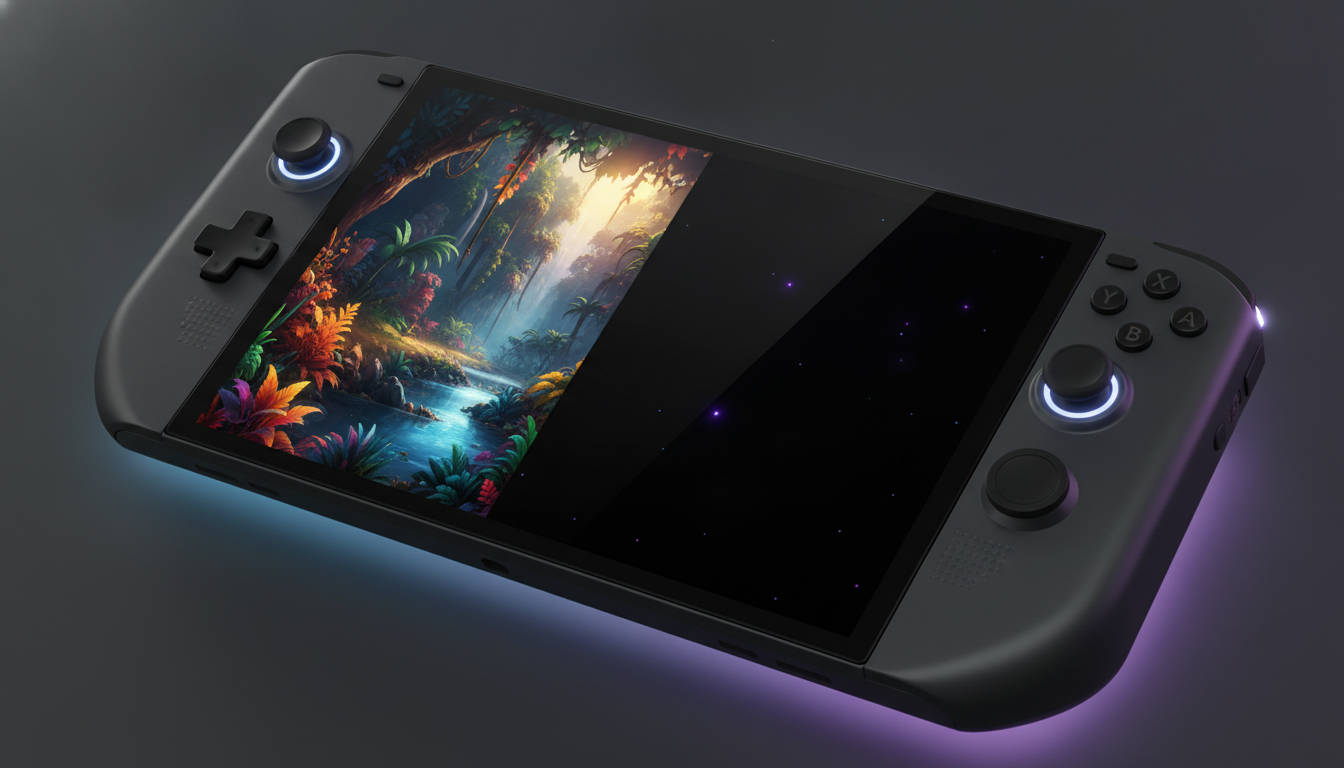 Nintendo Reportedly Exploring OLED Screen Option for Switch 2 — Nexzy news illustration