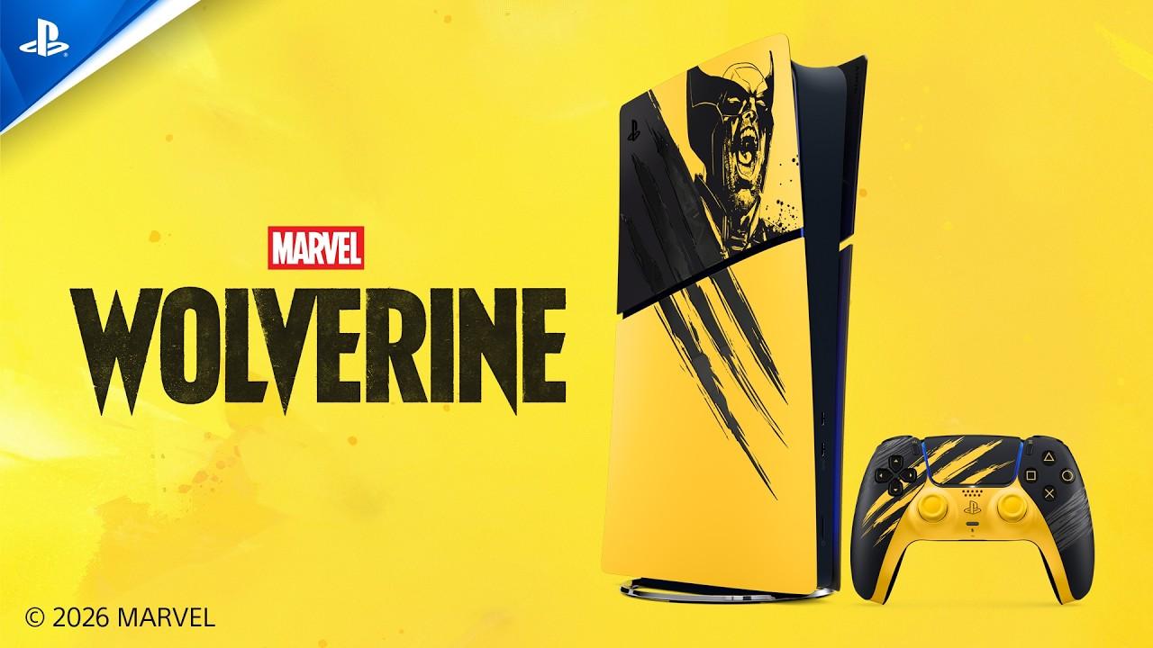 Sony Unveils Yellow and Black Marvel's Wolverine PS5 Bundle for $650