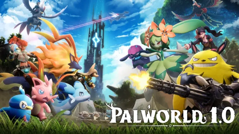 Palworld 1.0 Launch Pushes Steam Player Count Toward 1 Million