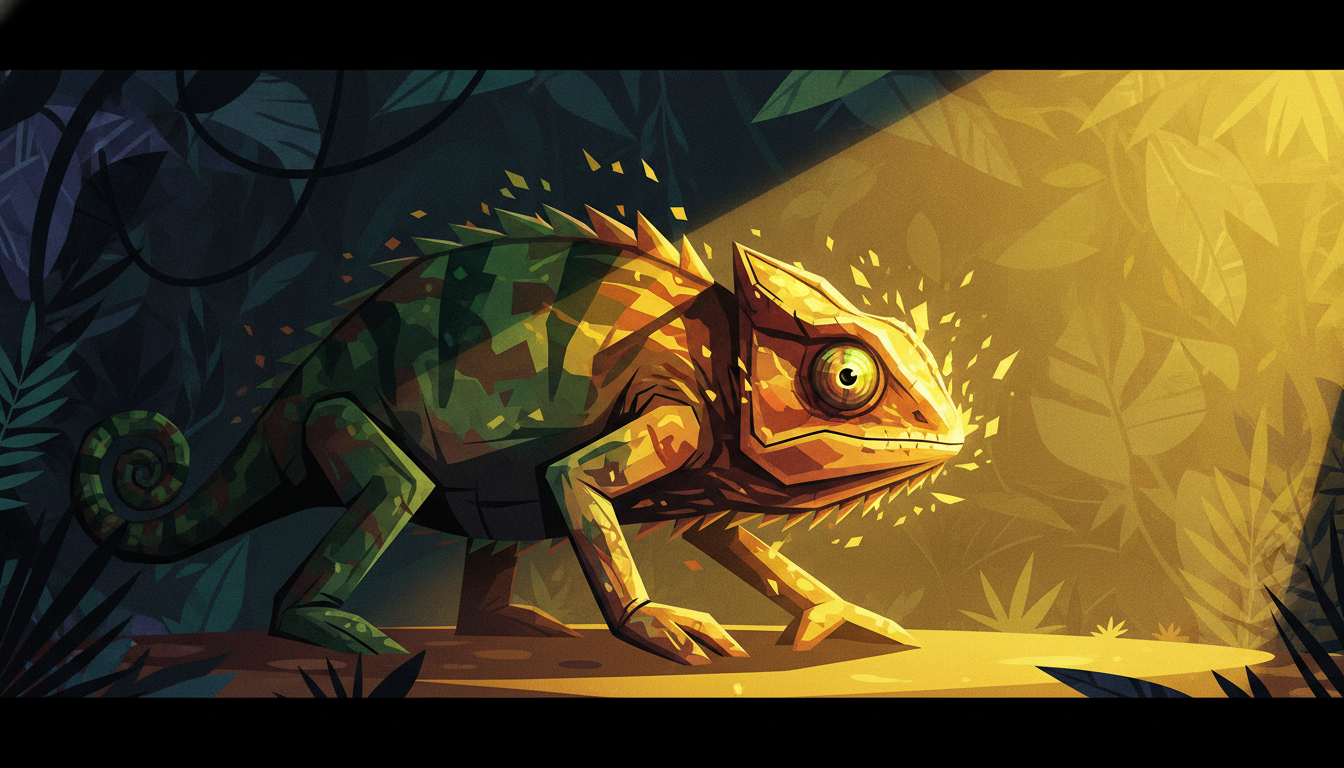 Meccha Chameleon Leaves the Shadows With 15 Million Copies Sold — Nexzy news illustration