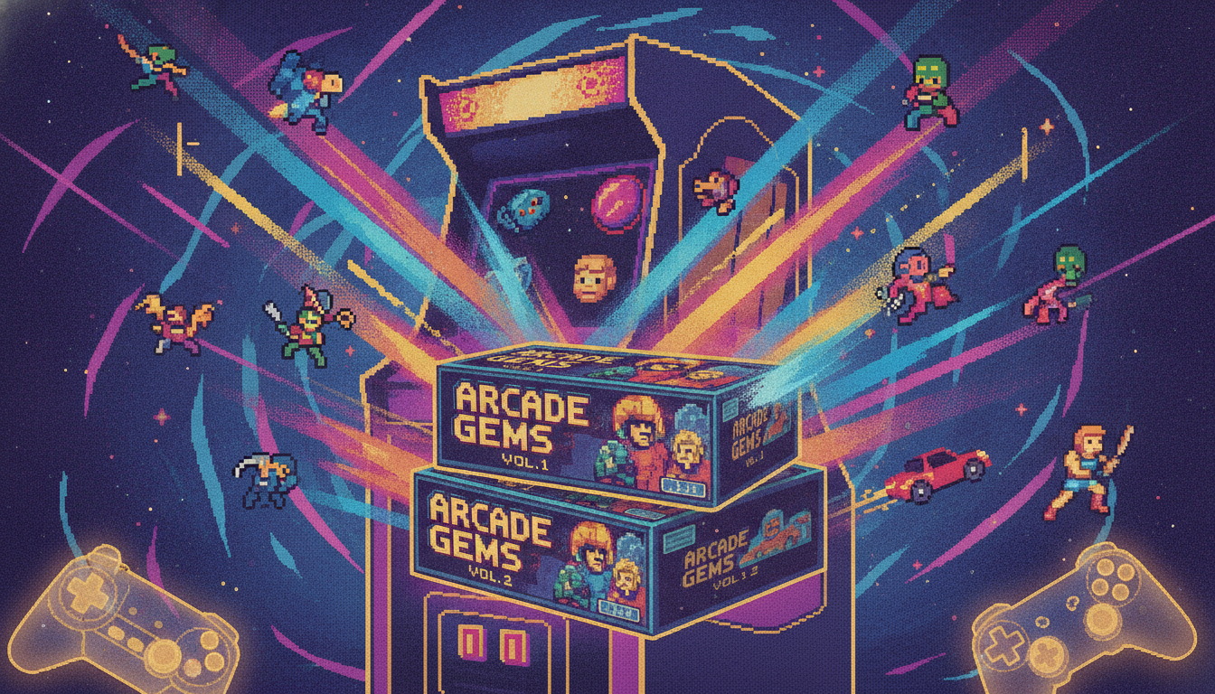 Jaleco Arcade Collection Vol. 1 & 2 Bring 32 Classics to Modern Consoles This Winter — Nexzy news illustration