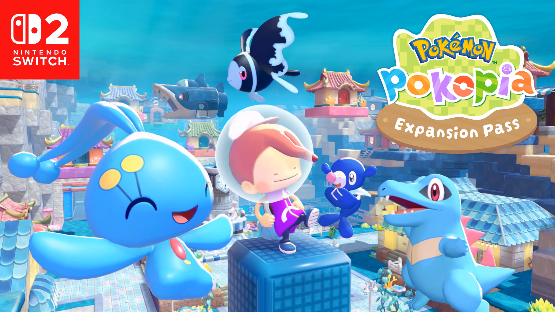 Pokémon Pokopia Goes Under the Sea with Bubbly Basin DLC This August