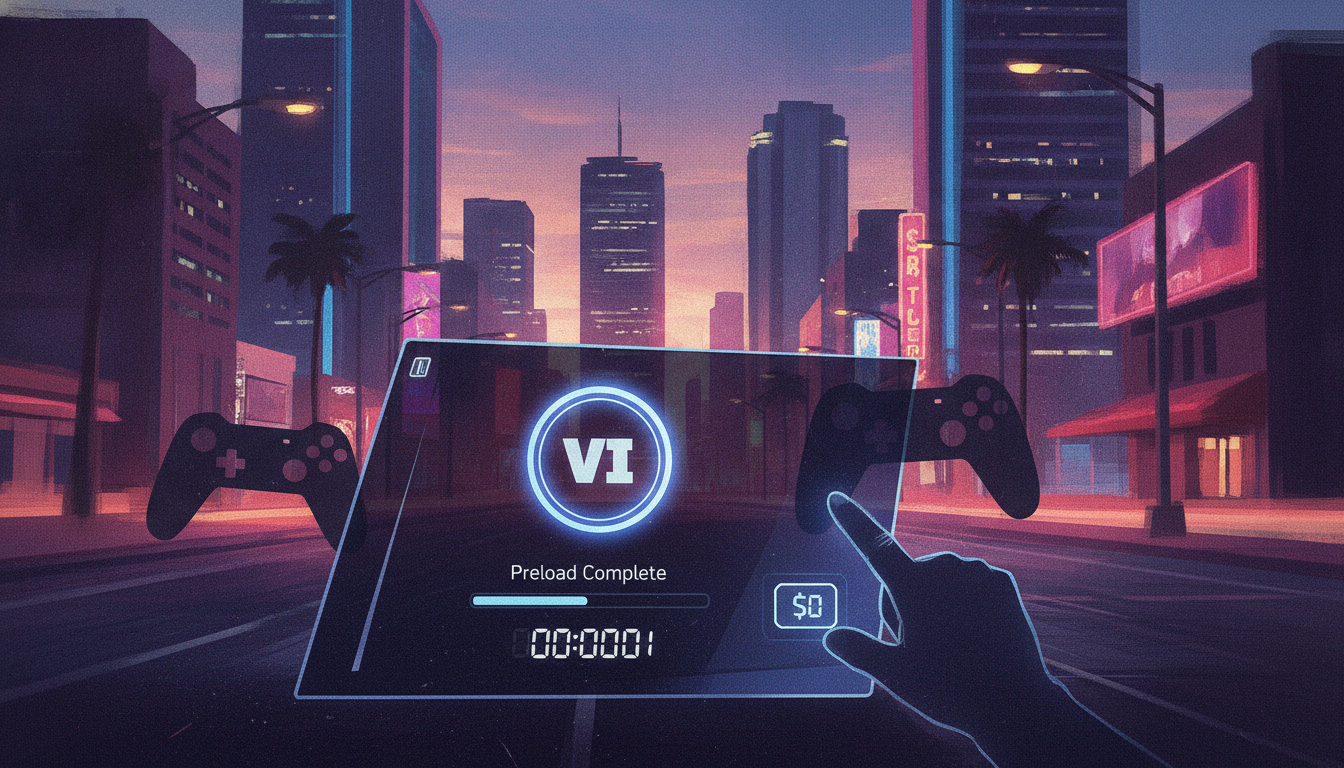 GTA 6 Preorders Live at $80, Early Digital Preload Confirmed — Nexzy news illustration